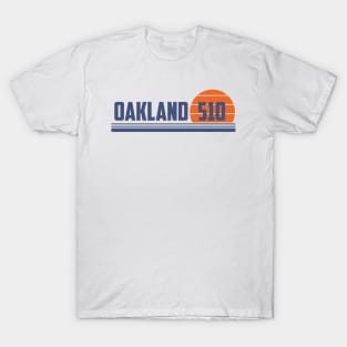 510 Oakland California Area Code T-Shirt